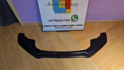 SPLITTER ADATTO PER AUDI A5 8T SLINE S5 2007-2011 NERO LUCIDO LOOK SPORTIVO