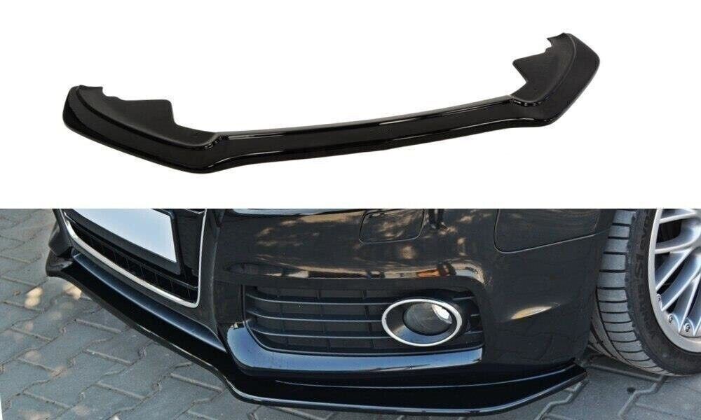SPLITTER ADATTO PER AUDI A5 8T SLINE S5 2007-2011 NERO LUCIDO LOOK SPORTIVO