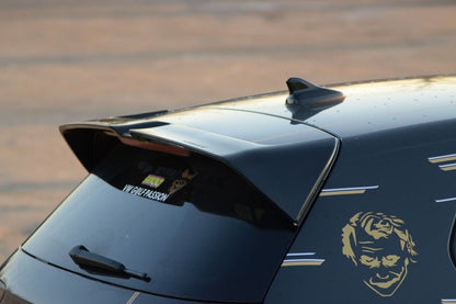 SPOILER POSTERIORE ADATTO PER VW GOLF 8 LOOK NERO LUCIDO DESIGN SPORTIVO