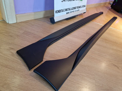 SIDE SKIRTS SUITABLE FOR VW GOLF 8 VIII LOOK R SPORTY DESIGN RAW