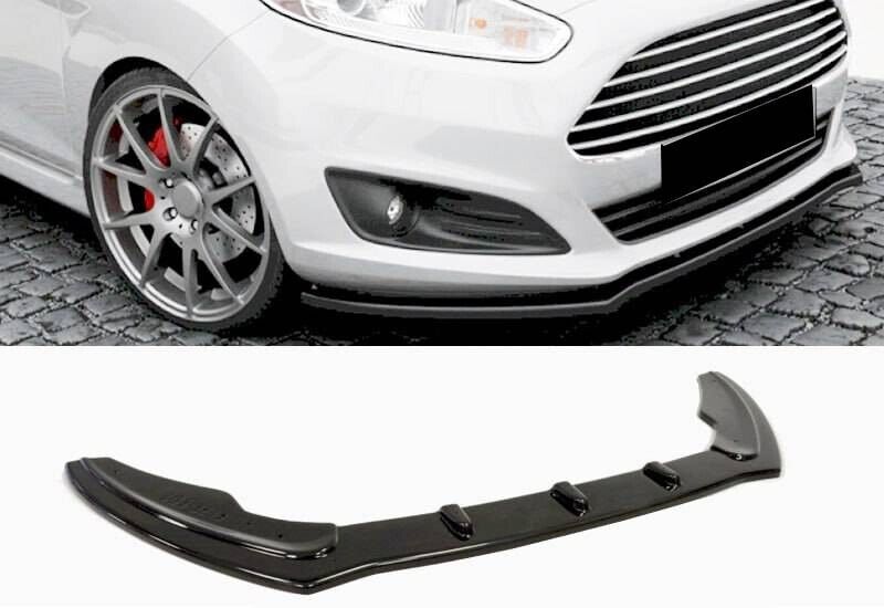 SPLITTER ADATTO PER FORD FIESTA MK7 FL 2012-2017 STANDARD LOOK NERO LUCIDO