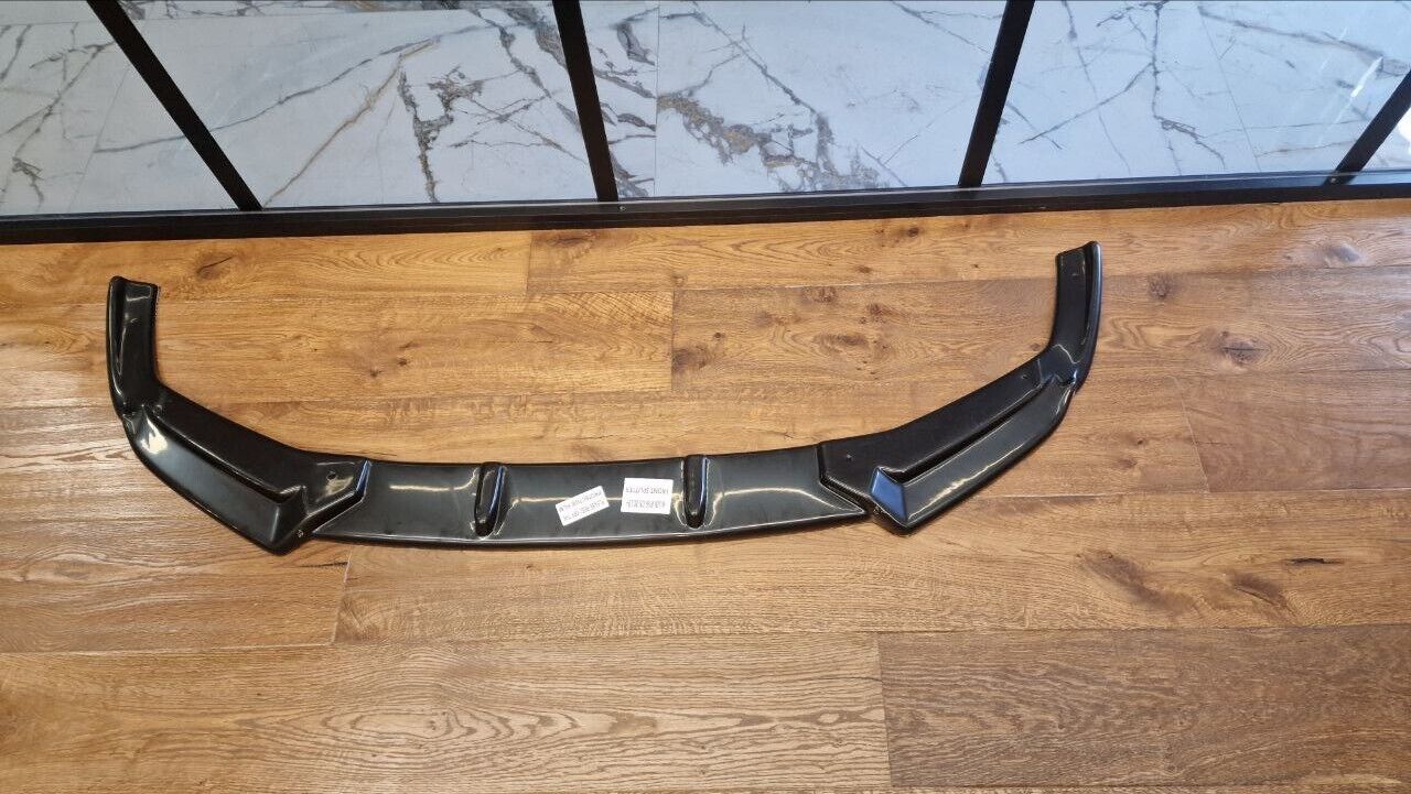 SPLITTER ADATTO PER AUDI A6 4G C8 2018+ NERO LUCIDO V1 LOOK SPORTIVO