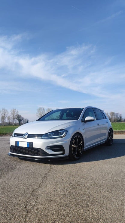SPLITTER ADATTO PER VW GOLF 7 RLINE 2012-2016 LOOK NERO DESIGN SPORTIVO