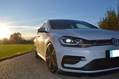 SPLITTER ADATTO PER VW GOLF 7 RLINE 2012-2016 LOOK NERO DESIGN SPORTIVO