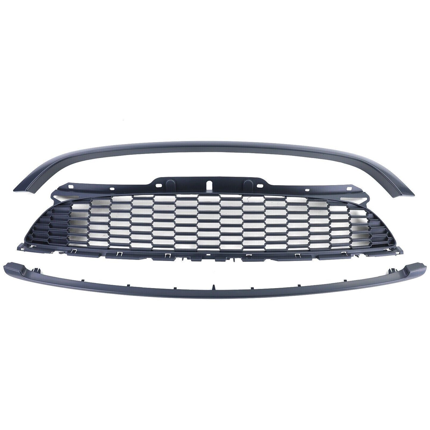 Griglia sportiva nera opaca 3pz set per Mini Cooper R56 convertibile R57 06-09