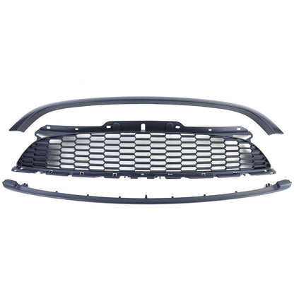 Griglia sportiva nera opaca 3pz set per Mini Cooper R56 convertibile R57 06-09