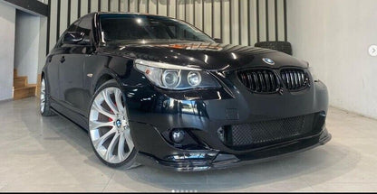 SPLITTER SUITABLE FOR BMW 5 SERIES E60 E61 MTECH MSPORT GLOSSY BLACK