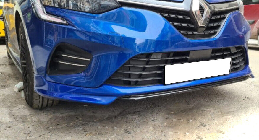 RENAULT CLIO 5 V 2019+ SPOILER SOTTO PARAURTI ANTERIORE ABS LOOK SPORTIVO