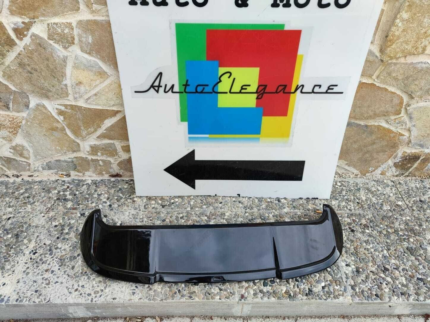 WING SUITABLE FOR AUDI A3 8V SPORTBACK 2012-2018 GLOSSY BLACK