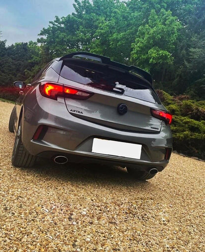 SPOILER TETTO ADATTO PER OPEL ASTRA K 2015-2021 LOOK OETTINGER NERO LUCIDO 1098