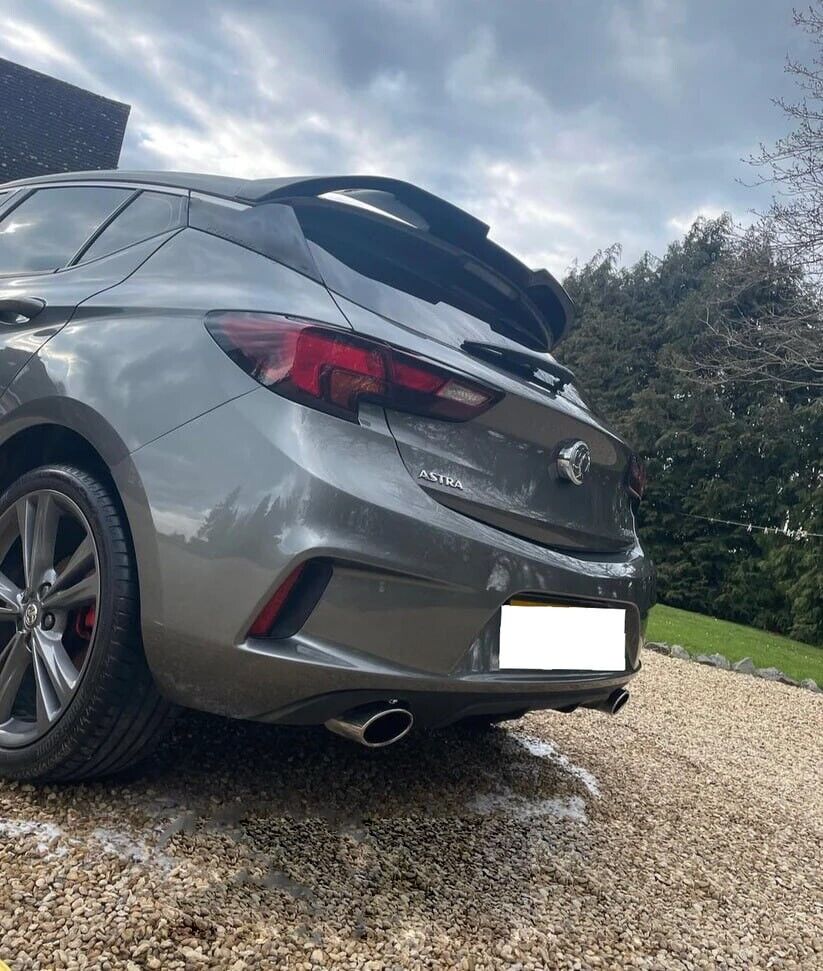 SPOILER TETTO ADATTO PER OPEL ASTRA K 2015-2021 LOOK OETTINGER NERO LUCIDO 1098