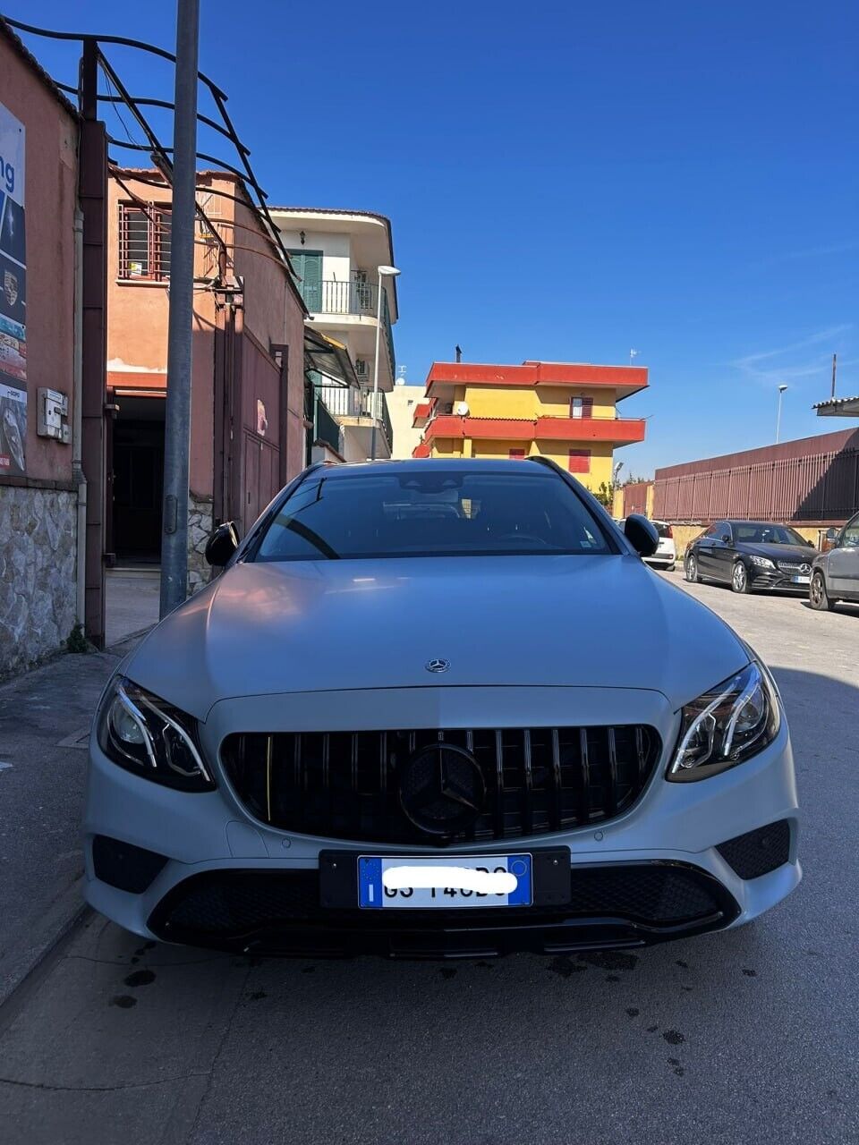 💎GRILLE SUITABLE FOR MERCEDES-BENZ E-CLASS W213 / C238 2016-2020 GT LOOK CHROME