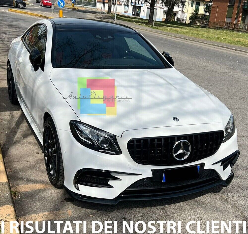 💎GRILLE SUITABLE FOR MERCEDES-BENZ E-CLASS W213 / C238 2016-2020 GT LOOK CHROME