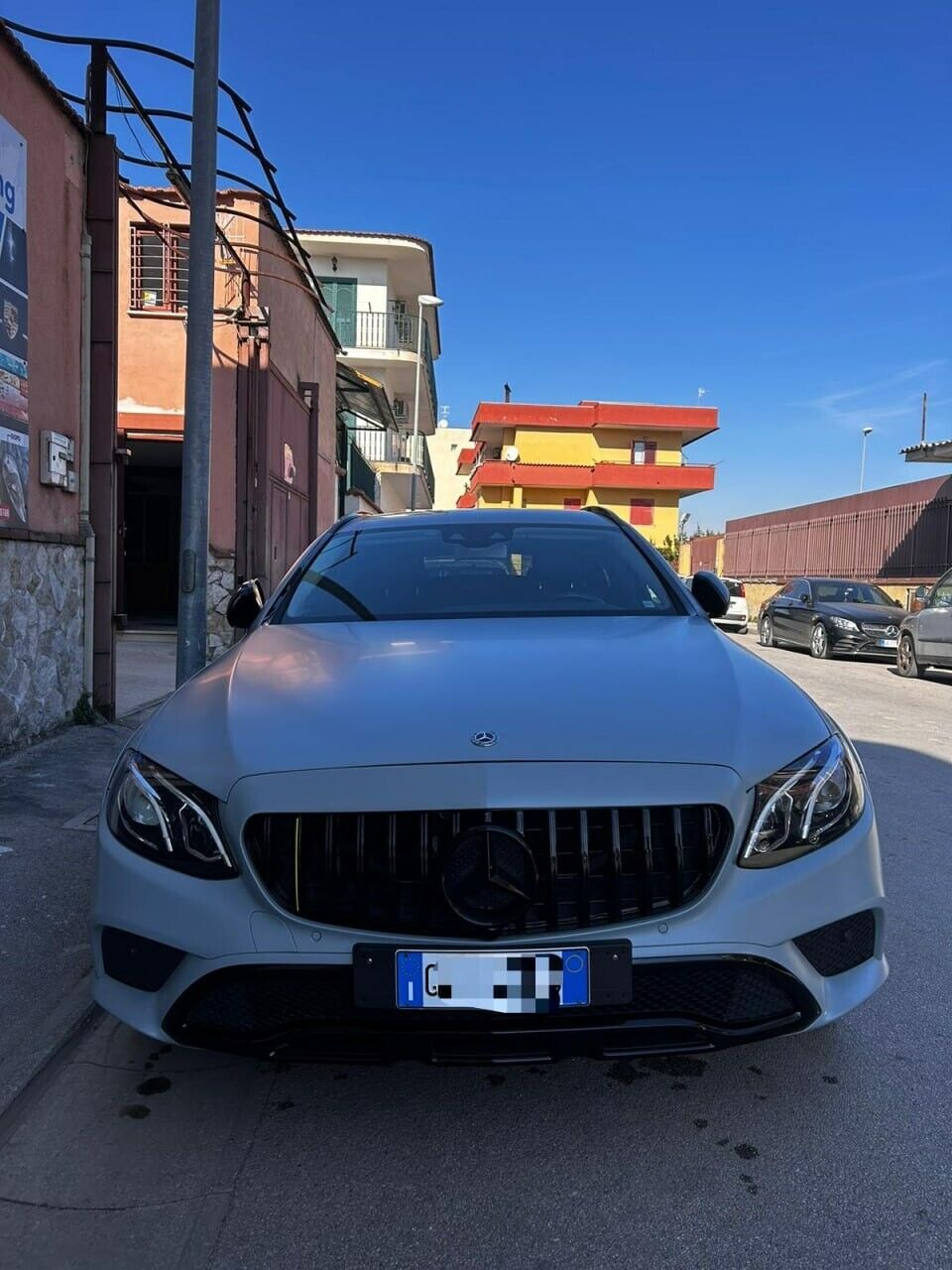 💎GRILLE SUITABLE FOR MERCEDES-BENZ E-CLASS W213 / C238 2016-2020 GT LOOK CHROME
