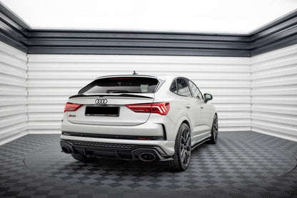 SPOILER BAGAGLIAIO ADATTO PER AUDI Q3 SPORTBACK 2019+ NERO LUCIDO LOOK RSQ3