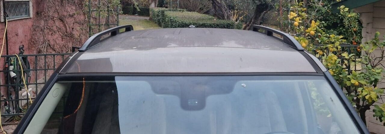 💎RANGE ROVER SPORT 2005-2013 BARRE SUL TETTO MANCORRENTI NERI PORTAPACCHI💎