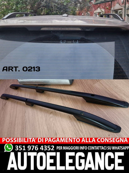 💎RANGE ROVER SPORT 2005-2013 BARRE SUL TETTO MANCORRENTI NERI PORTAPACCHI💎