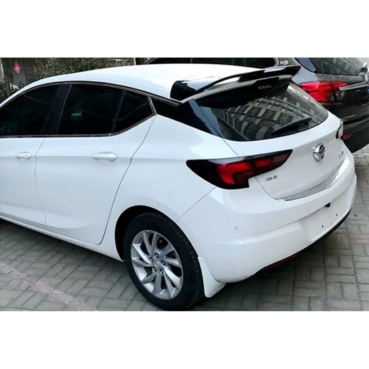 SPOILER TETTO ADATTO PER OPEL ASTRA K 2015-2021 LOOK OETTINGER NERO LUCIDO 1098