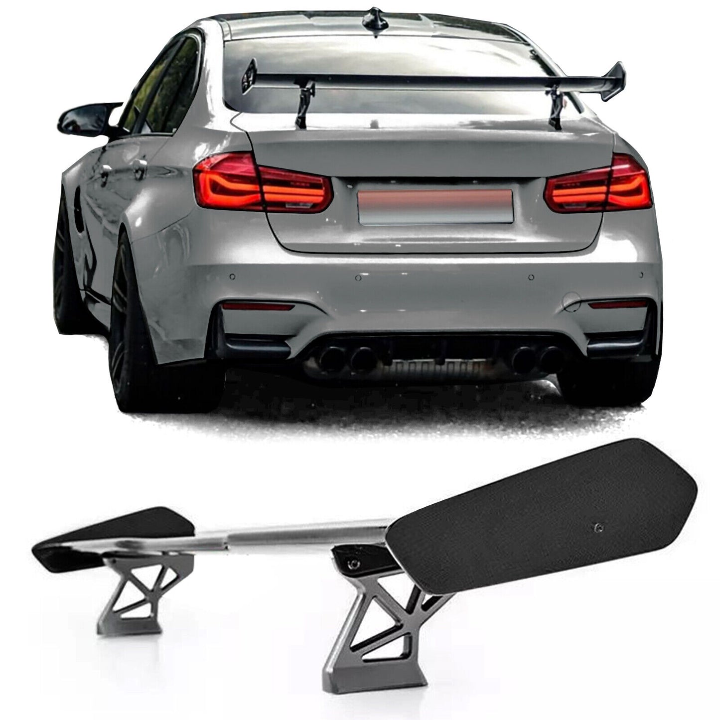 Alettone posteriore Spoiler posteriore nero lucido adatto per Serie 4 BMW F32 F82 F33 F83 2013-2021