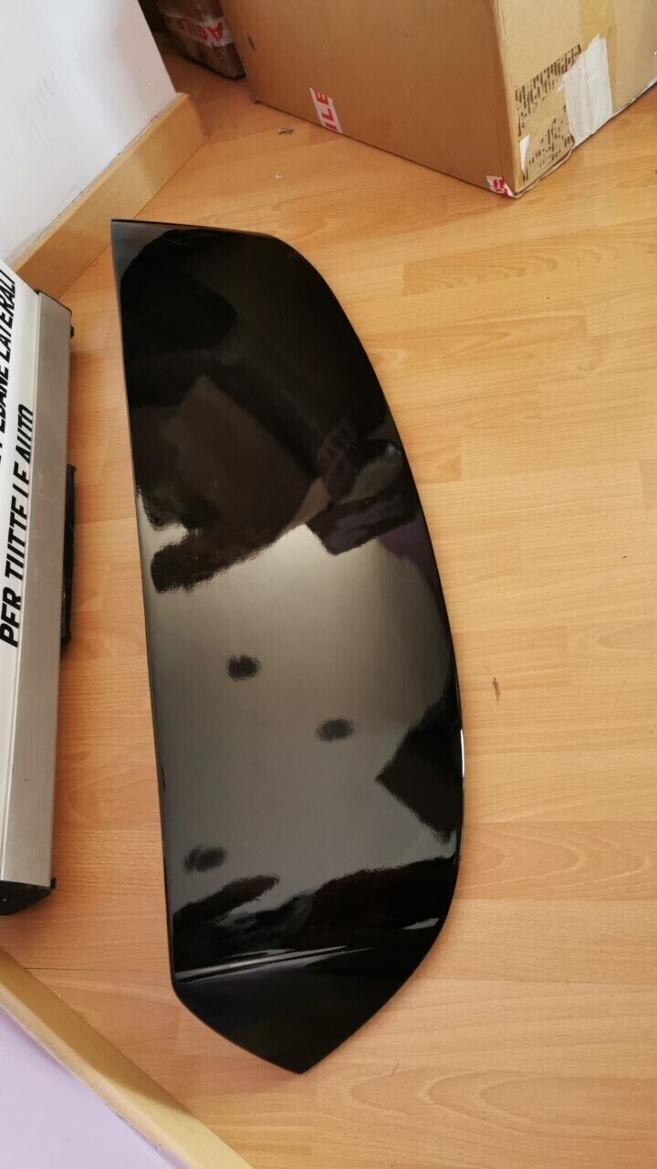 SPOILER TETTO ADATTO PER BMW SERIE 1 E87 E81 2004-2011 NERO LUCIDO LOOK SPORTIVO