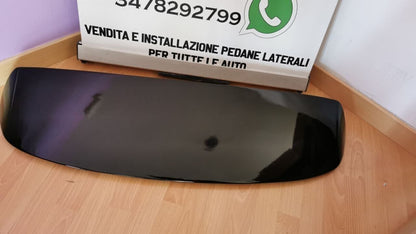 SPOILER TETTO ADATTO PER BMW SERIE 1 E87 E81 2004-2011 NERO LUCIDO LOOK SPORTIVO