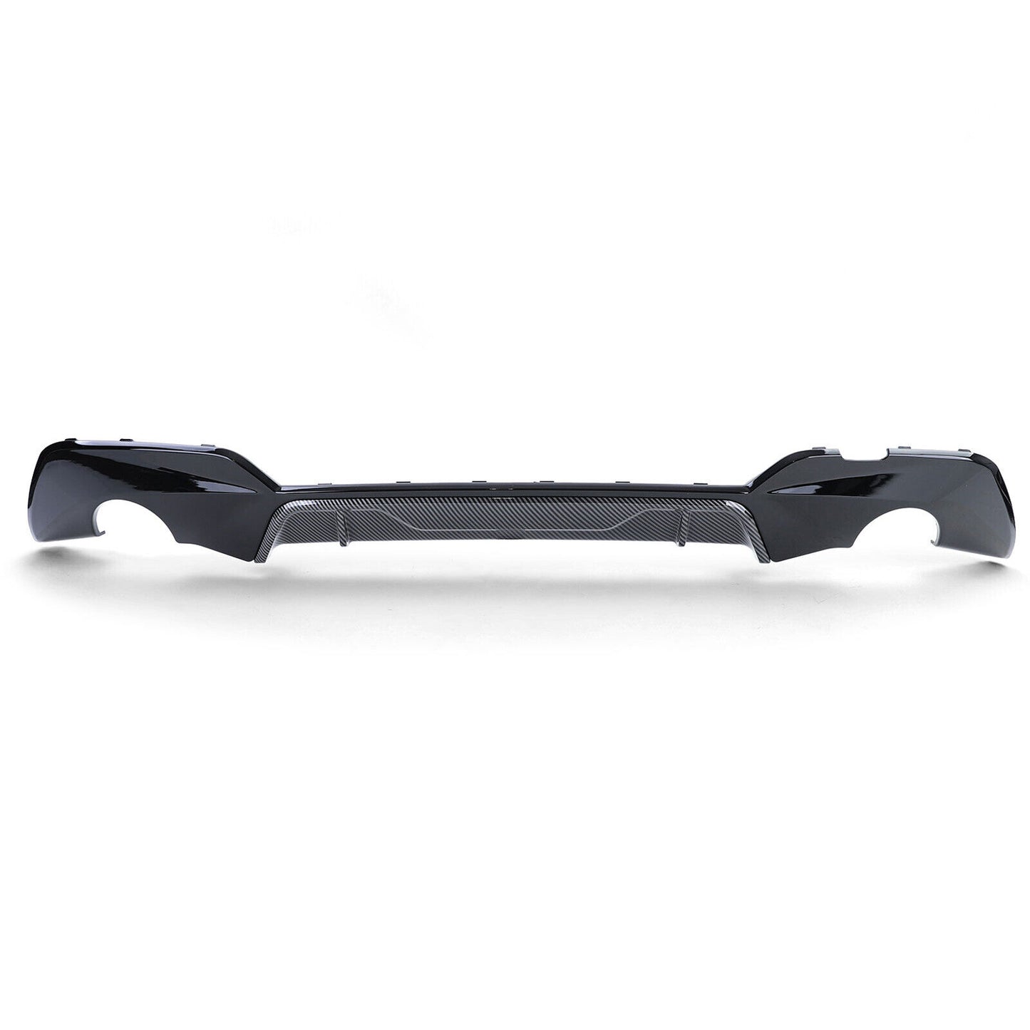 DIFFUSORE POSTERIORE PER BMW SERIE 3 G20 2018+ SOTTO PARAURTI M NERO / CARBONIO