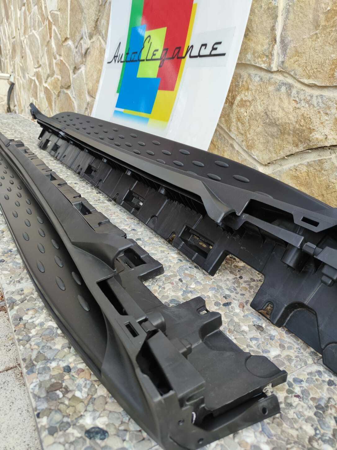 PEDANE LATERALI SOTTOPORTA PER MERCEDES GLC X253 C253 2020+ ALLUMINIO NERO AMG 0