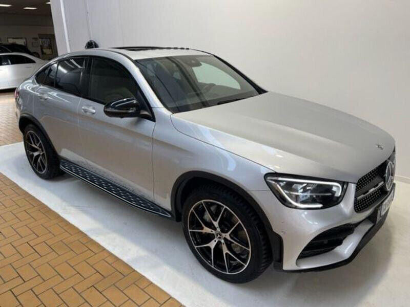 PEDANE LATERALI SOTTOPORTA PER MERCEDES GLC X253 C253 2020+ ALLUMINIO NERO AMG 0