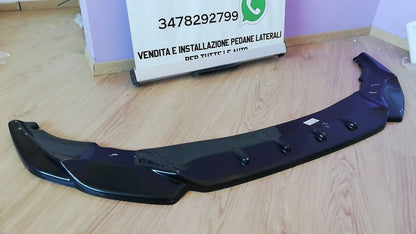 Spoiler anteriore a labbro anteriore per CUPRA Formentor 2020+ nero lucido