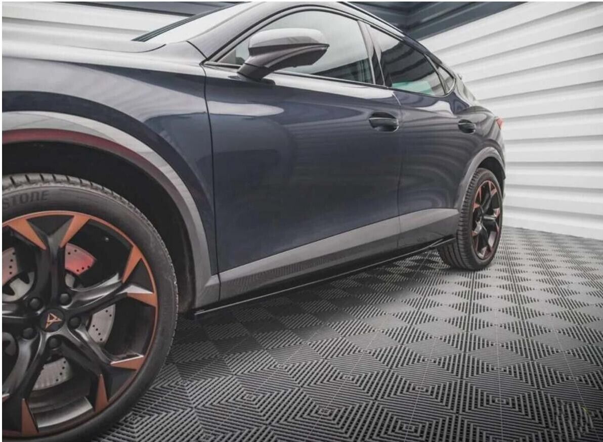 UNDER SKIRTS SUITABLE FOR CUPRA FORMENTOR 2020+ GLOSSY BLACK SPORTY LOOK