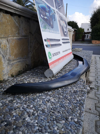 SPLITTER MERCEDES CLA W117 SPOILER SOTTO PARAURTI ANTERIORE NERO AMG LAMA