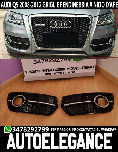 RSQ5 HONEYCOMB FOG LIGHT GRILLS SUITABLE FOR AUDI Q5 8R 2008-2012 ART 0516