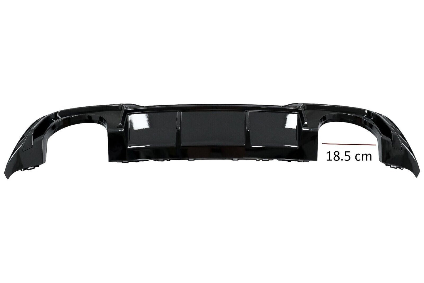 Diffusore per Audi A3 8V Facelift 16-19 RS3 Look solo S-line Paraurti