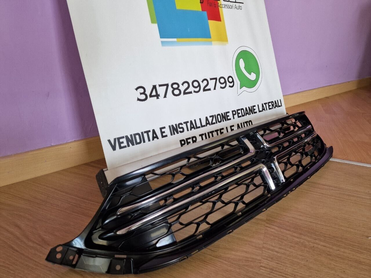GRIGLIA MASCHERINA CALANDRA ANTERIORE ADATTO PER FIAT TIPO EDGEA LOOK DODGE