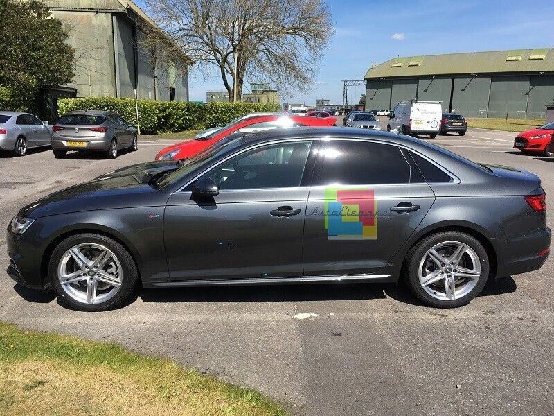 SKIRTS SUITABLE FOR AUDI A4 B8 LOOK SLINE RAW