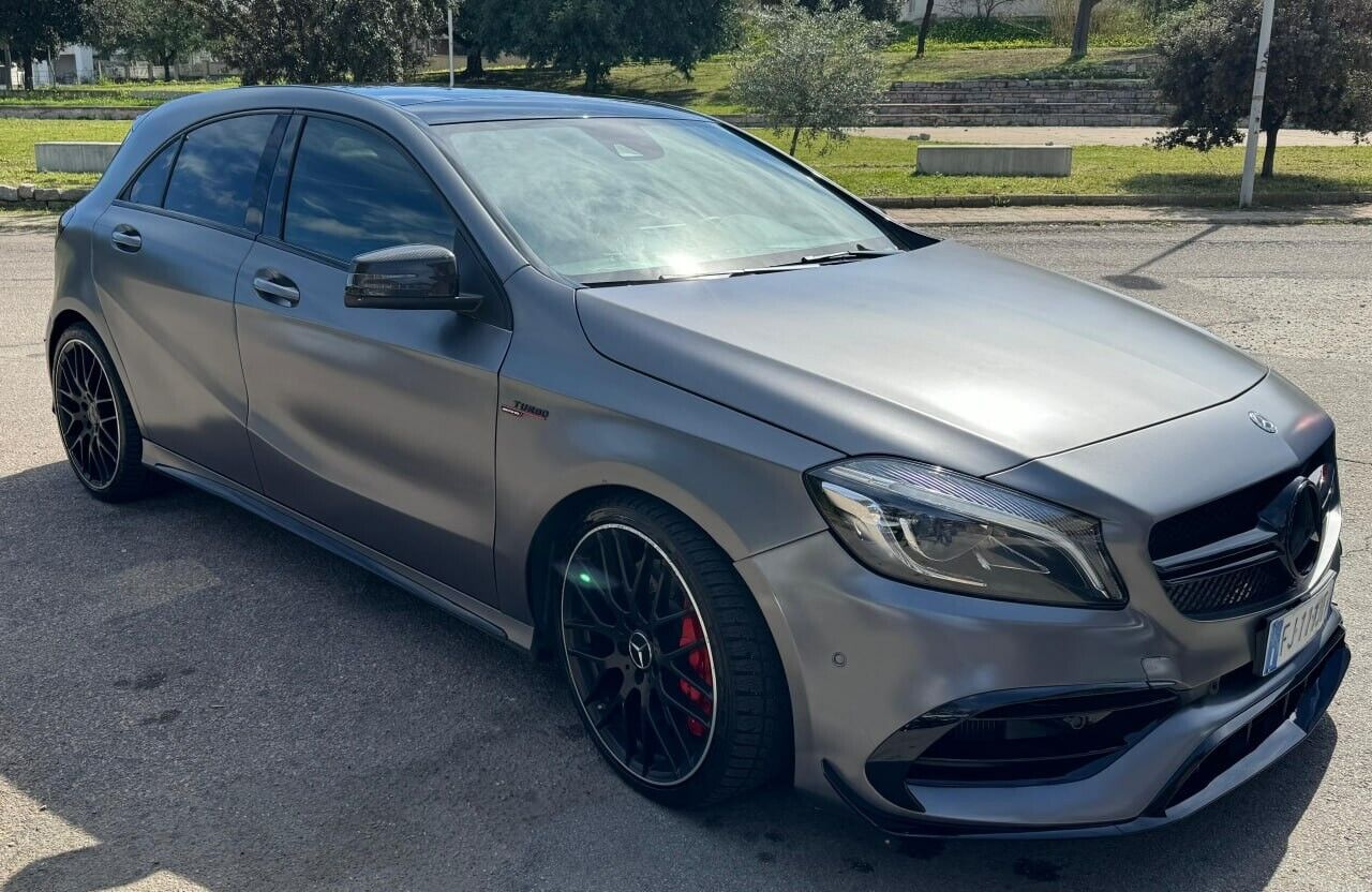 MERCEDES A W176 2015-2018 SPLITTER PER PARAURTI ANTERIORE AMG A45 ABS
