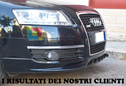 AUDI A6 4F 2004-2008 SPOILER ANTERIORE SOTTO PARAURTI LOOK S-LINE S6