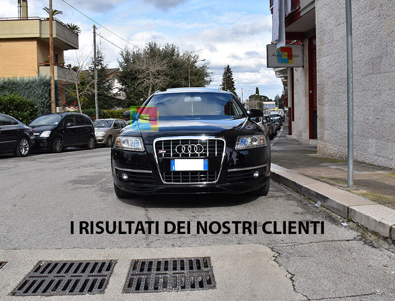 AUDI A6 4F 2004-2008 SPOILER ANTERIORE SOTTO PARAURTI LOOK S-LINE S6