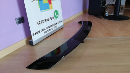 SPOILER ADATTO PER FORD MUSTANG COUPE 2014-2020 LOOK GT500 NERO LUCIDO