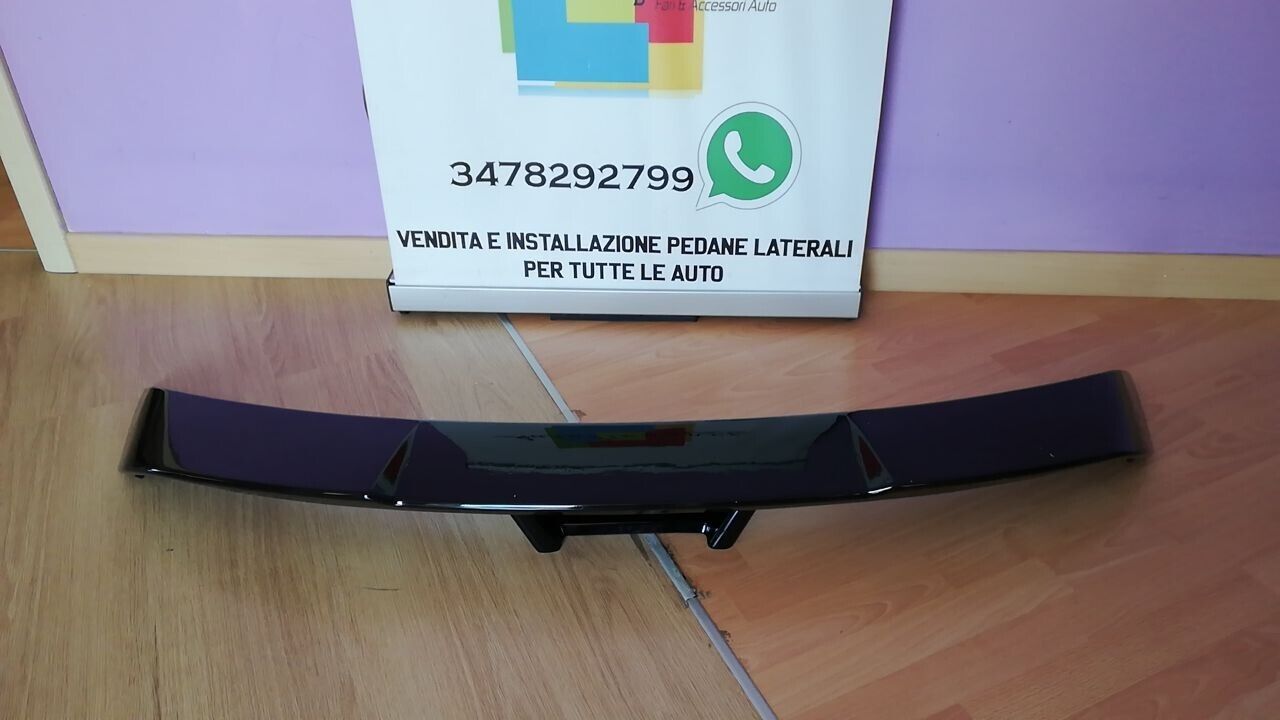 SPOILER ADATTO PER FORD MUSTANG COUPE 2014-2020 LOOK GT500 NERO LUCIDO