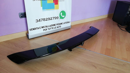 SPOILER ADATTO PER FORD MUSTANG COUPE 2014-2020 LOOK GT500 NERO LUCIDO