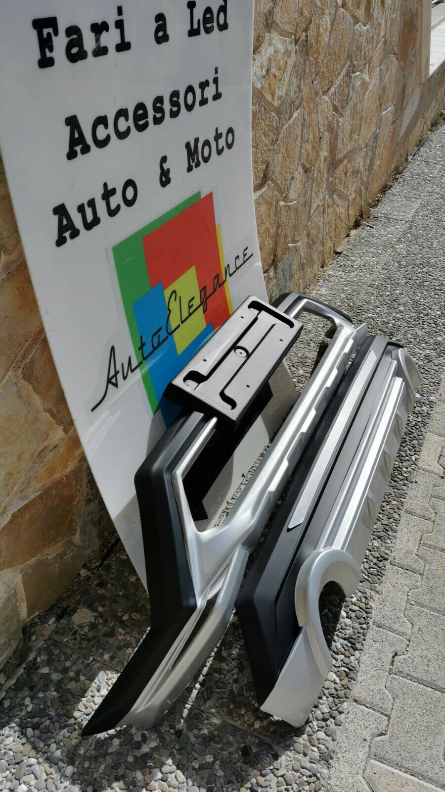 FORD KUGA II 2016-2019 SPOILER SOTTO PARAURTI ANTERIORE & POSTERIORE ABS