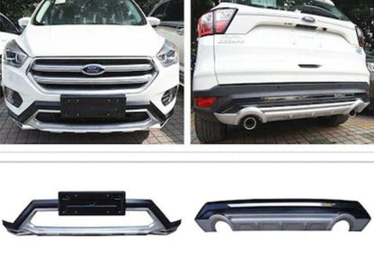FORD KUGA II 2016-2019 SPOILER SOTTO PARAURTI ANTERIORE & POSTERIORE ABS