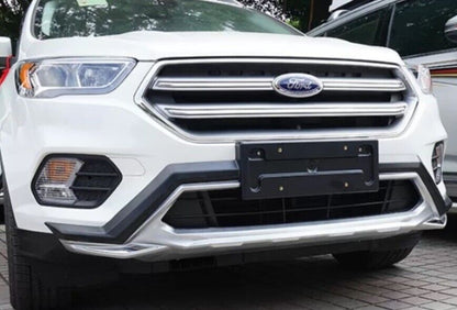 FORD KUGA II 2016-2019 SPOILER SOTTO PARAURTI ANTERIORE & POSTERIORE ABS