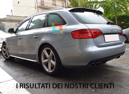 Diffusore paraurti posteriore design AUDI A4 B8 8K 2007-2012 S4 RS4