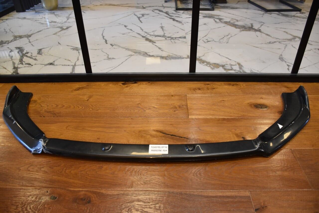 SPLITTER SOTTO PARAURTI ADATTO PER AUDI A3 8V 2017+ RS3 ABS LOOK NERO LUCIDO