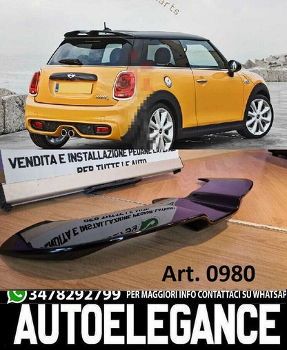 F55 Cooper S Gloss Black Roof Spoiler for Mini F55 F56 Cooper S 2013+