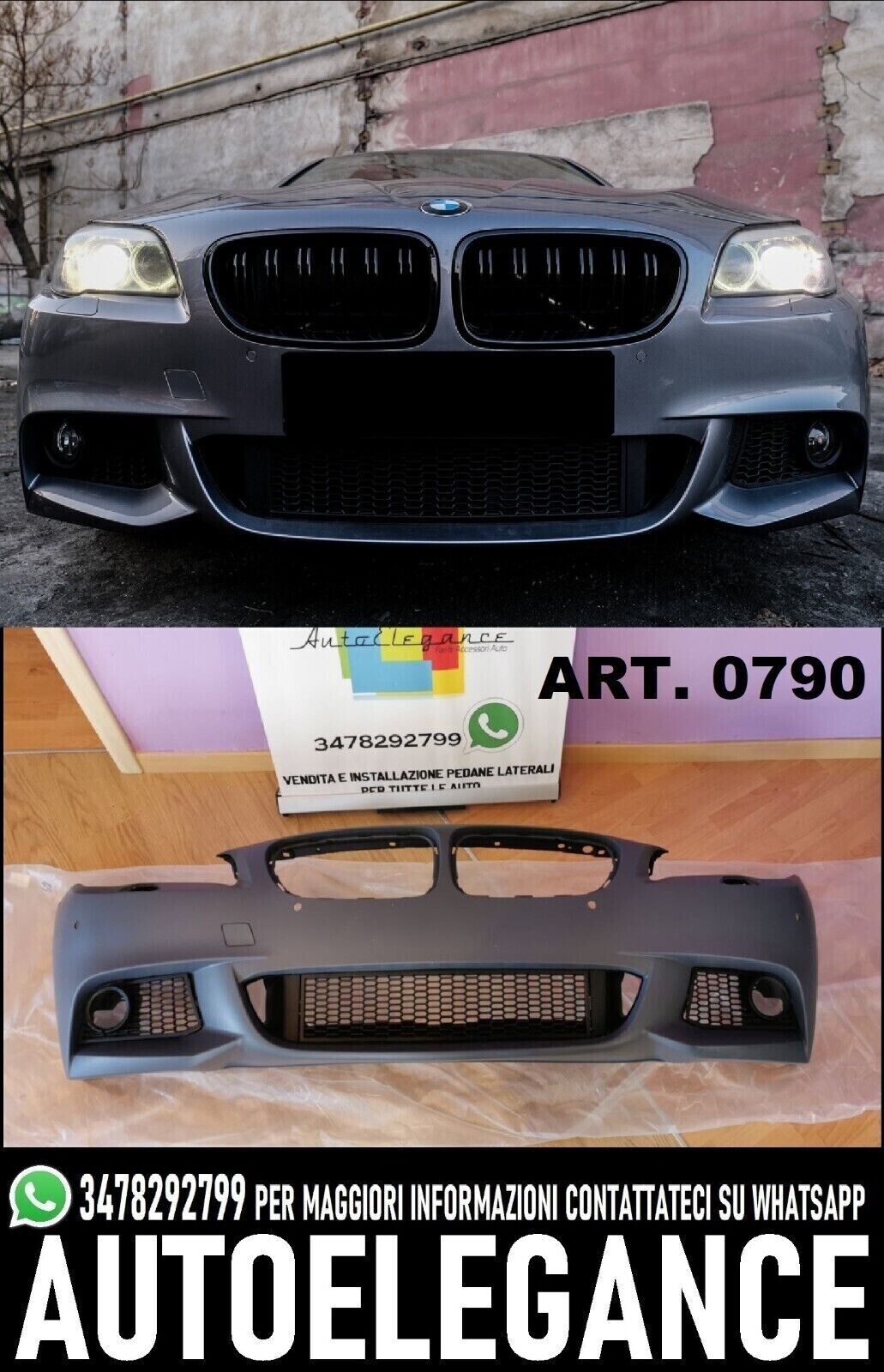 Paraurti anteriore per BMW serie 5 F10 F11 M-Tech 10-13 (PROMO)