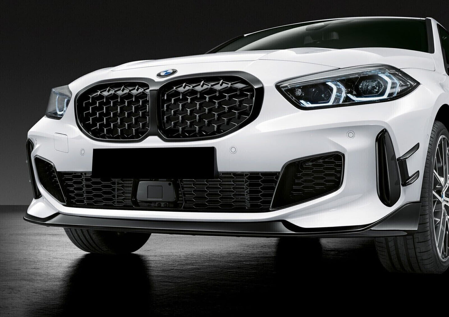 GRILLE SUITABLE FOR BMW 1 SERIES F40 LOOK M PERFORMANCE DESIGN BLACK DIAMOND