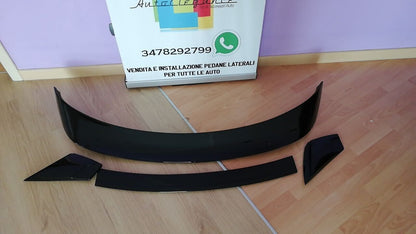 SPOILER ADATTO PER FORD MUSTANG COUPE 2014-2020 LOOK GT PERFORMANCE NERO LUCIDO